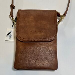 Bostanten Vegan Leather Small Crossbody Bag for Women NWT